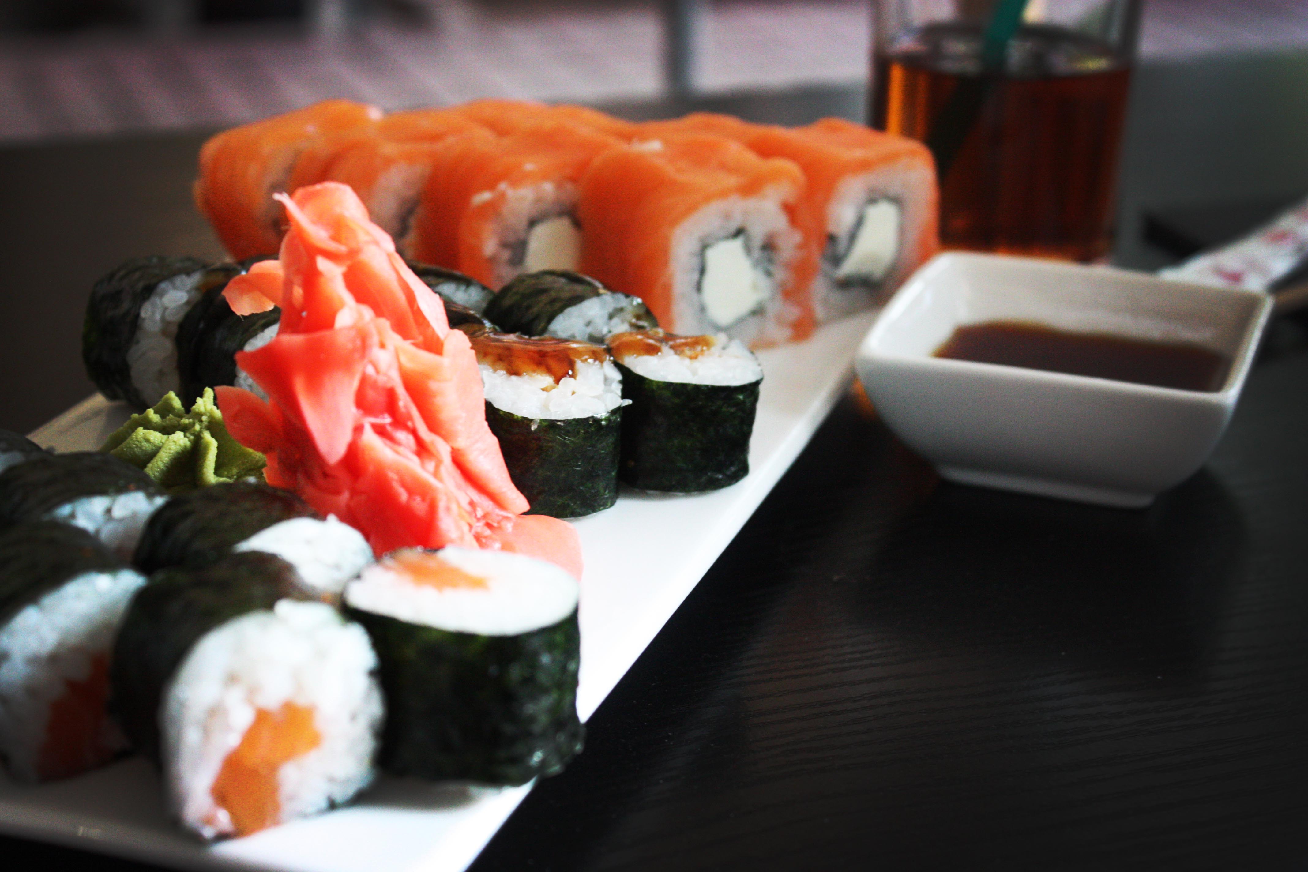 Sushi time.